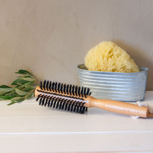 Brosse a cheveux ronde Savonnerie de Nyons