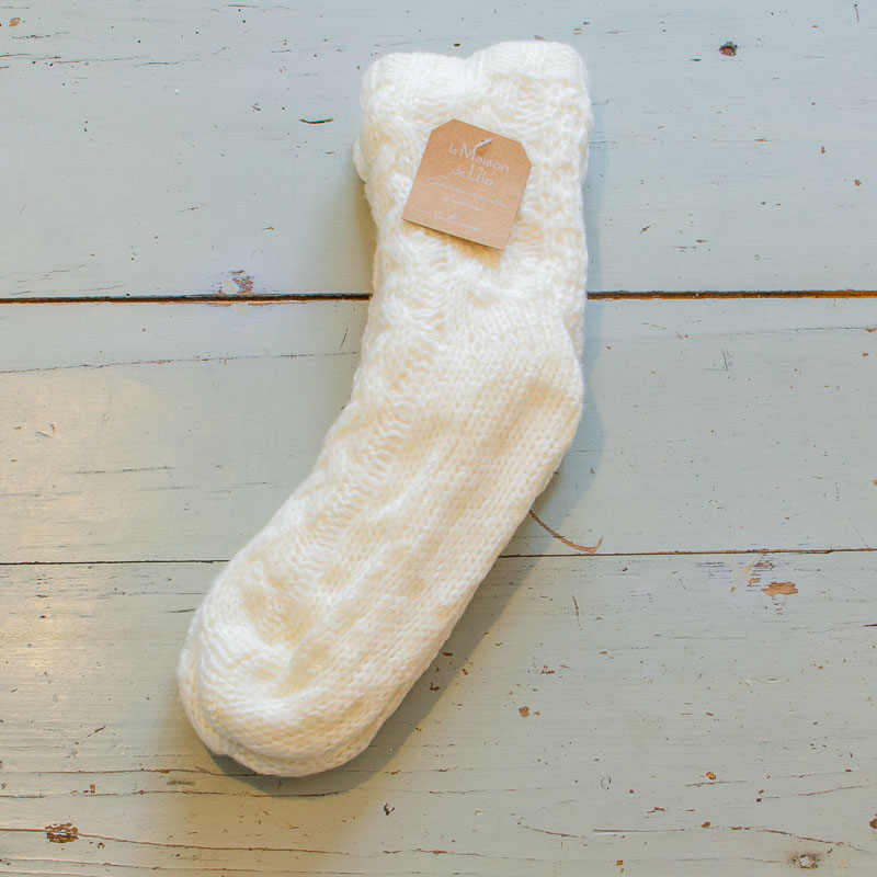 Chaussons chauds antidérapants pour enfants - Chaussettes SOCK'OSY