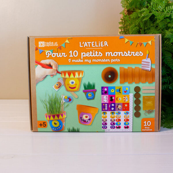 Coffret Anniversaire pour 10 Petits Monstres Radis et Capucine 8