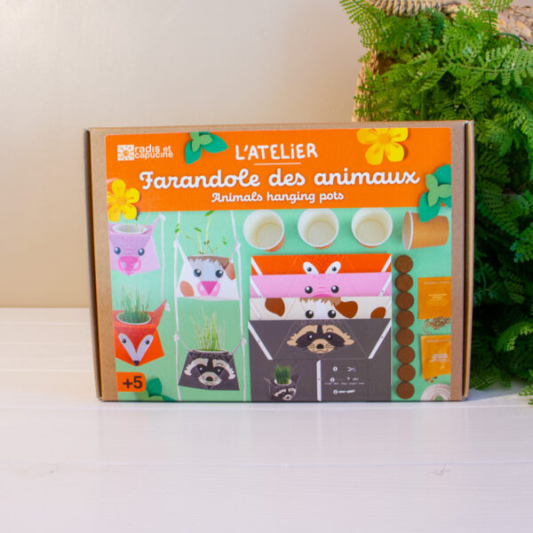 Coffret Atelier Farandole des Animaux Radis et Capucine 9