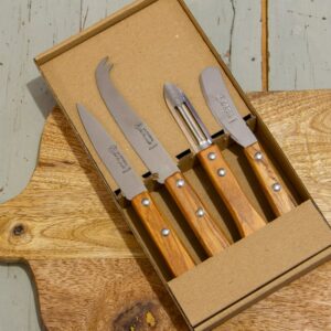 Coffret Cheftaine en bois d Olivier Coutellerie Neron 2