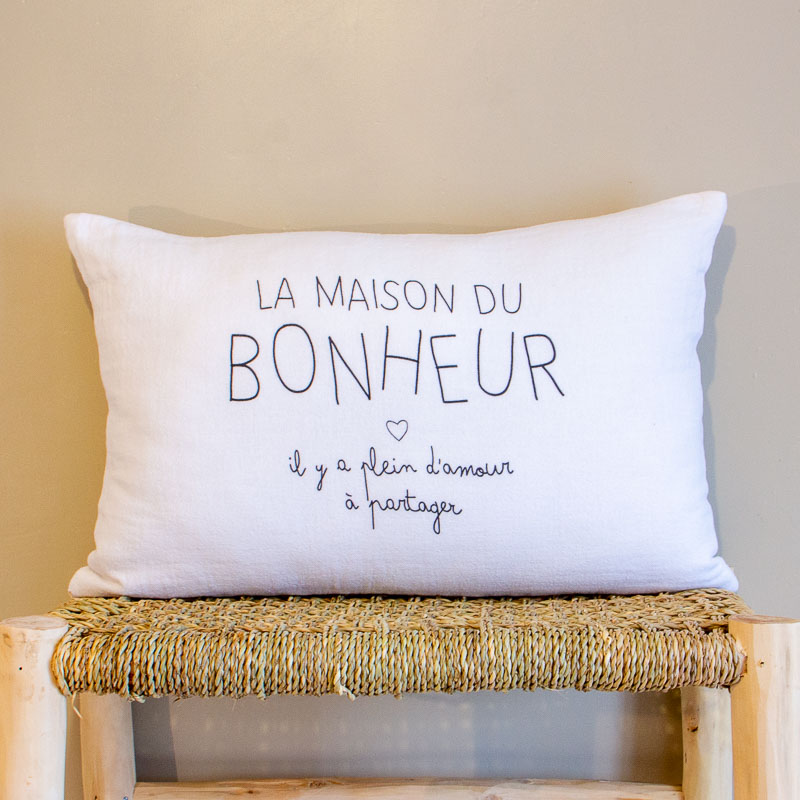 Coussin Lucien 40x60 L'Amour L'Amour L'Amour