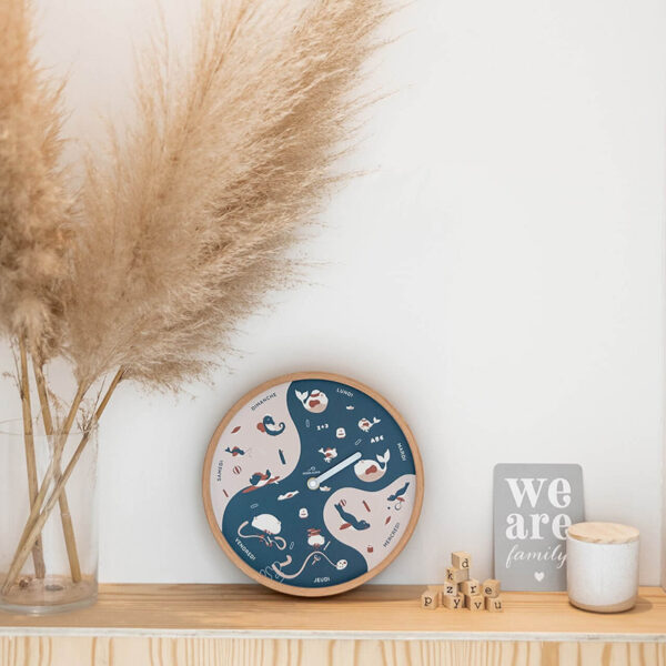 Horloge Semaine Ocean Clock