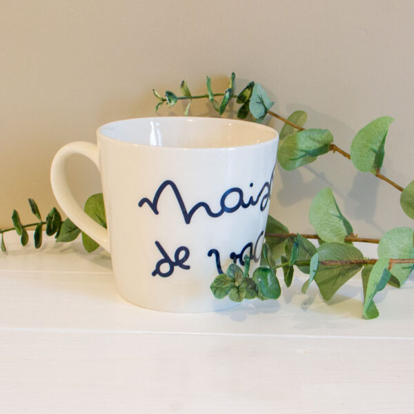 Mug Maison de Vacances bleu Sophie Janiere