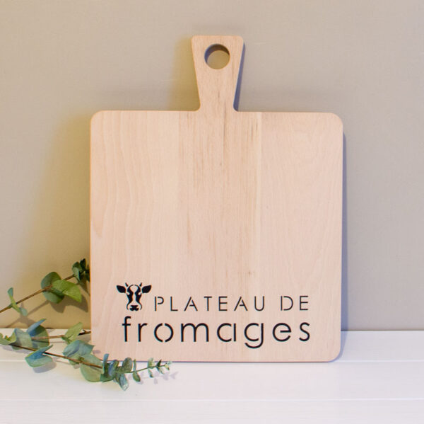 Planche carree plateau de fromages Sophie Janiere