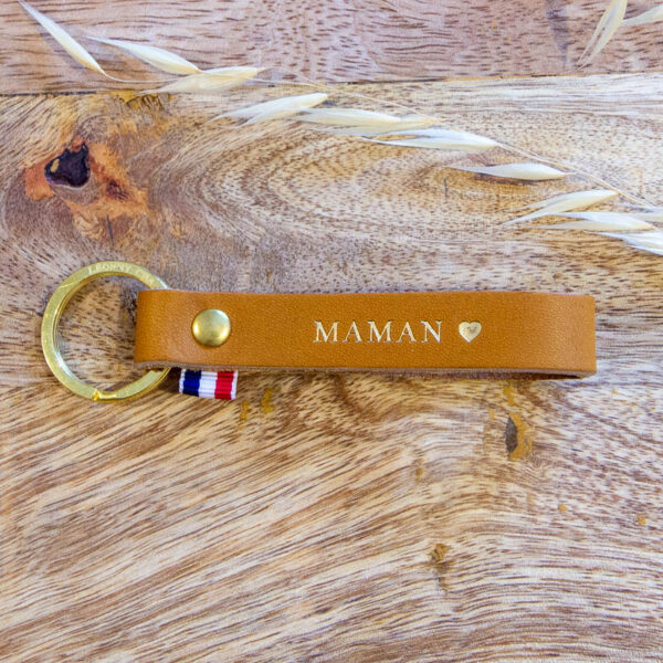 Porte cles Maman Or Leonny Cha