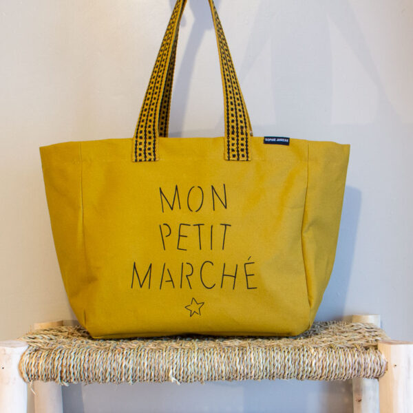 Sac Malo Mon petit Marche Bronze Sophie Janiere