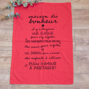 Torchon Maison du Bonheur Sophie Janiere2