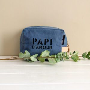 Trousse papi damour bleu Sophie Janiere