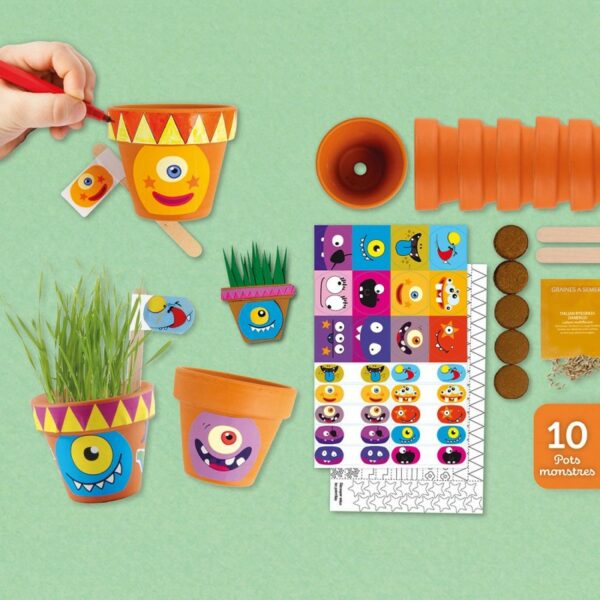 coffret anniversaire 10 petits pots monstres2
