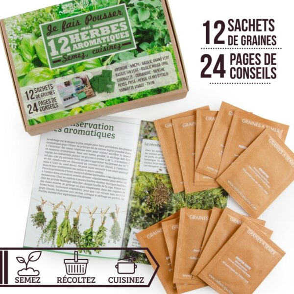 coffret de graines d aromates a semer 12 varietes2