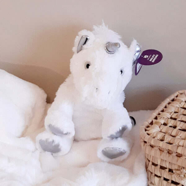 pelucho bouillotte dehoussable licorne