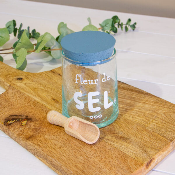 Pot Beldi Fleur de Sel Sophie Janiere bleu horizon