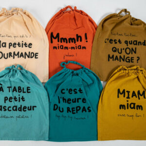 Bavoirs enfants miam Sophie Janiere