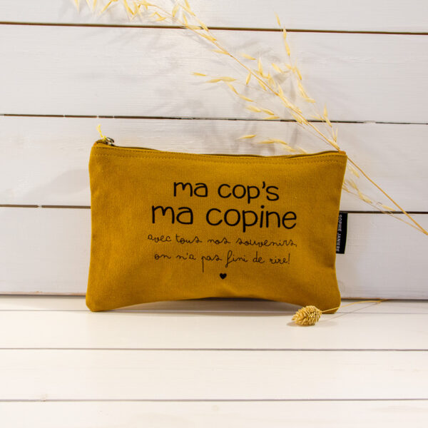 trousse cops copine bronze Sophie Janiere