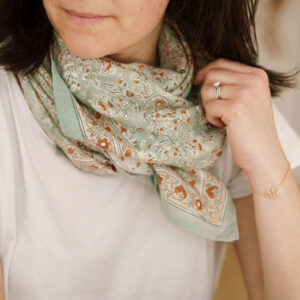 grand foulard sarika matcha edited