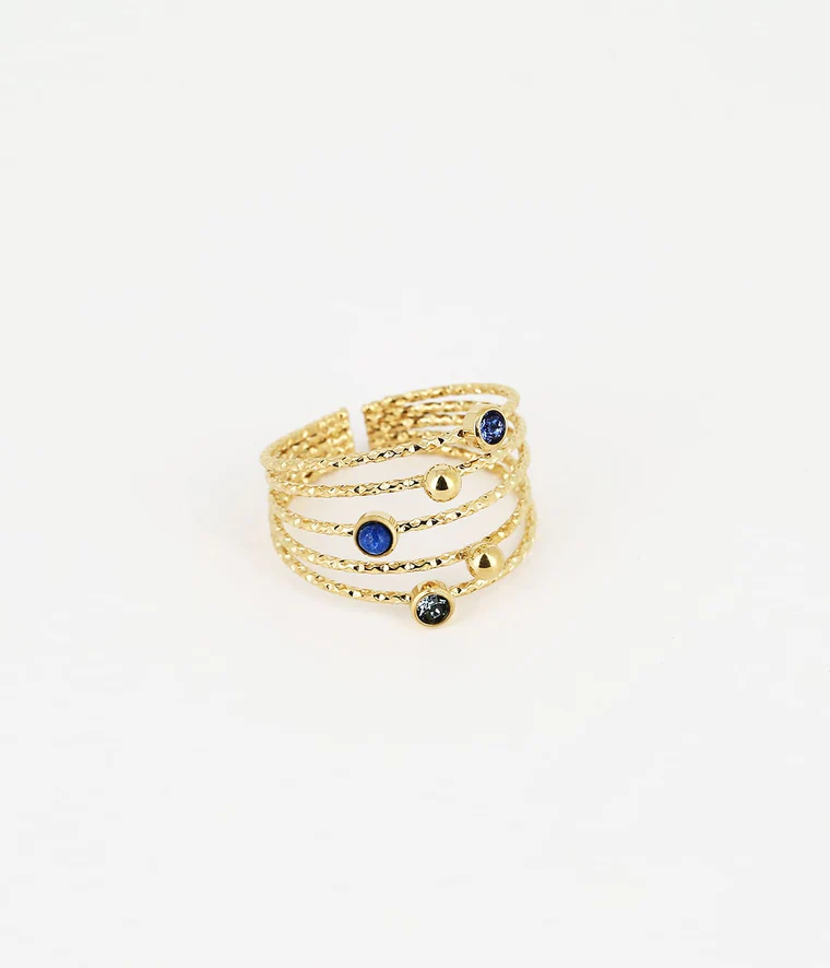 bague silo acier dore lapis lazuli 760x886 crop center