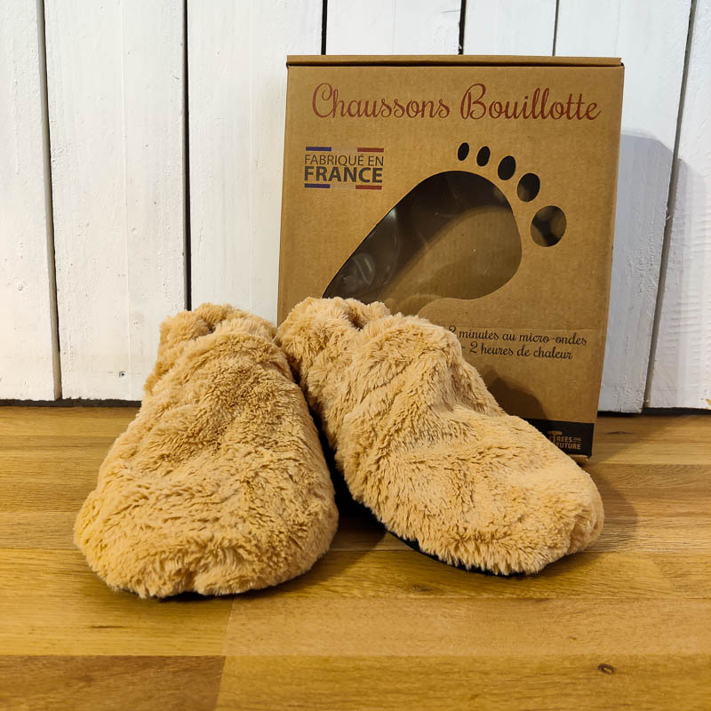 Chaussons chauffants micro-ondes