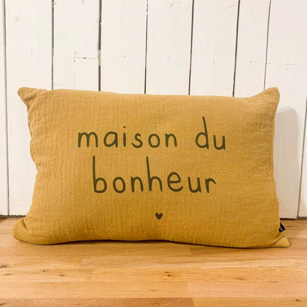 coussin maison du bonheur sophie janiere