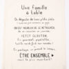 torchon une famille a table sophie janiere