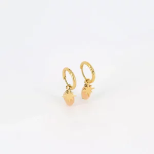 boucles doreilles finn acier dore pierre de soleil 760x886 crop center