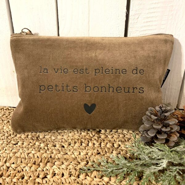 trousse plat vie pleine de petits bonheurs