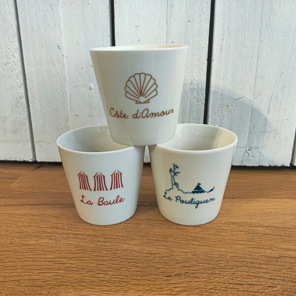 Tasse gobelet trio Sophie Janiere