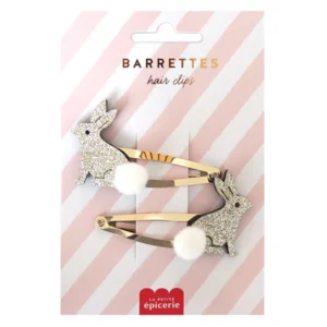 Barrettes Cheveux Lapins La Petite Epicerie