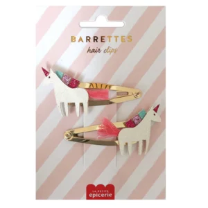 Barrettes Cheveux Licorne La Petite Epicerie