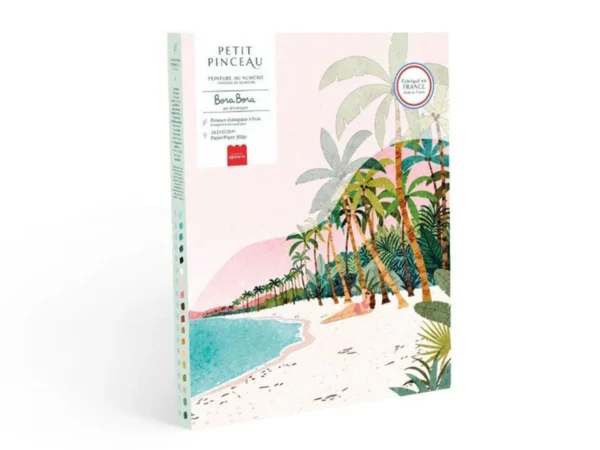 Coffret Peinture au Numéro Bora Bora La Petite Epicerie