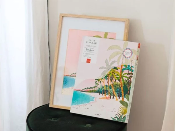 Coffret Peinture au Numéro Bora Bora La Petite Epicerie c