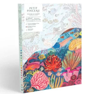 Coffret Peinture au Numéro Coral Reef La Petite Epicerie