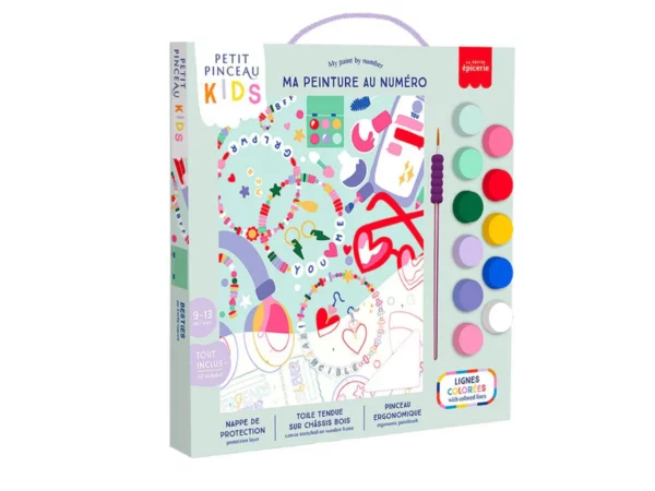 Coffret Peinture au Numéro Kids Besties La Petite Epicerie