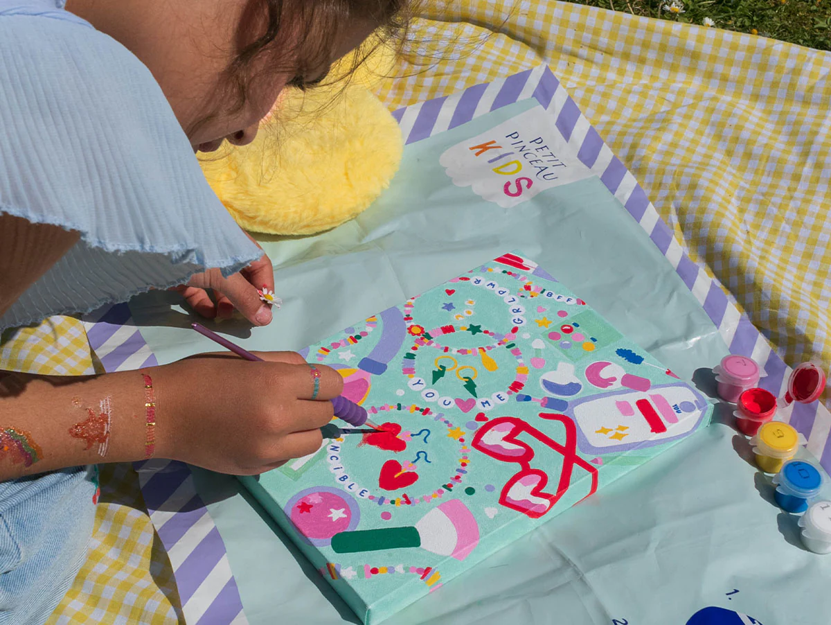Coffret Peinture au Numéro Kids Besties La Petite Epicerie b