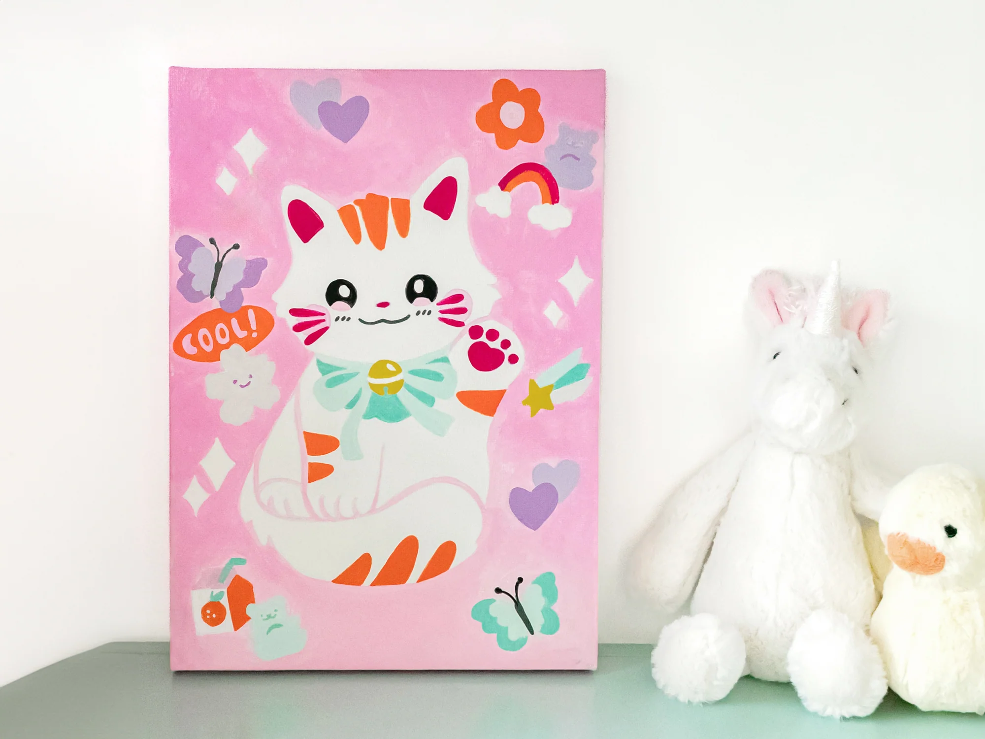 Coffret Peinture au Numéro Kids Maneki Neko La Petite Epicerie c