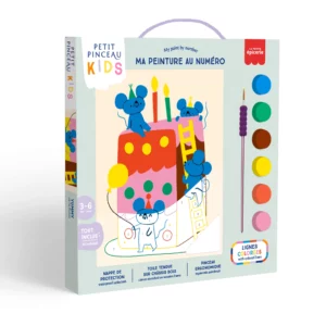 Coffret Peinture au Numéro Kids Yummy La Petite Epicerie