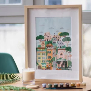Coffret Peinture au Numéro Rome La Petite Epicerie
