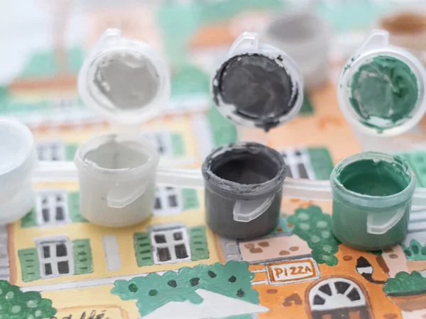 Coffret Peinture au Numéro Rome La Petite Epicerie c