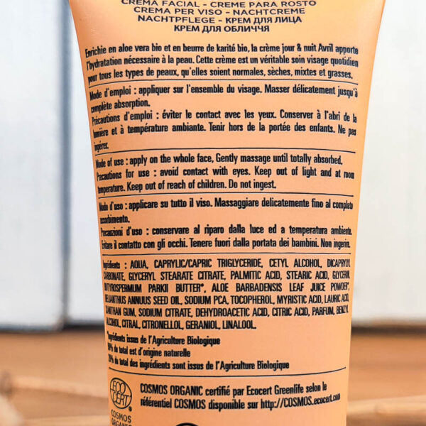 Crème Jour et Nuit 50ml Avril b