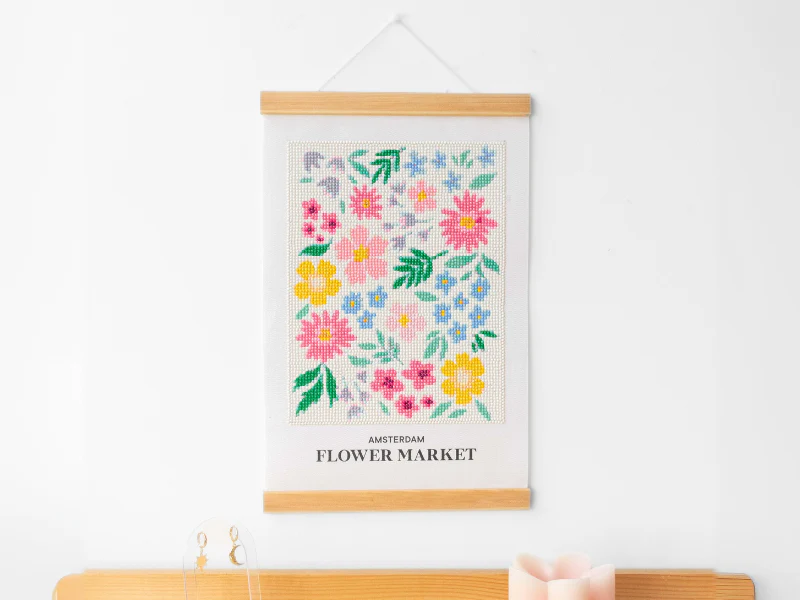 DIY HOME DECO Ma broderie Diamond Painting Flower Market La Petite Epicerie b