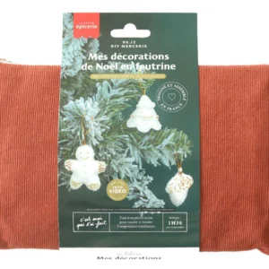 DIY MERCERIE Mes décorations de Noël en feutrine La Petite Epicerie