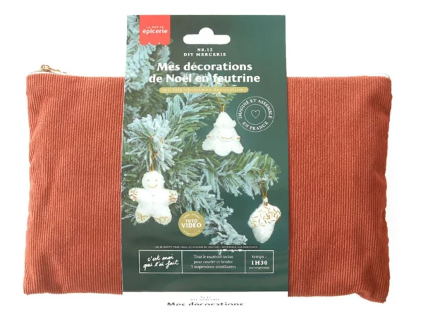 DIY MERCERIE Mes décorations de Noël en feutrine La Petite Epicerie
