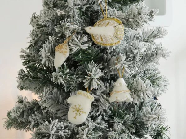 DIY MERCERIE Mes décorations de Noël en feutrine La Petite Epicerie c