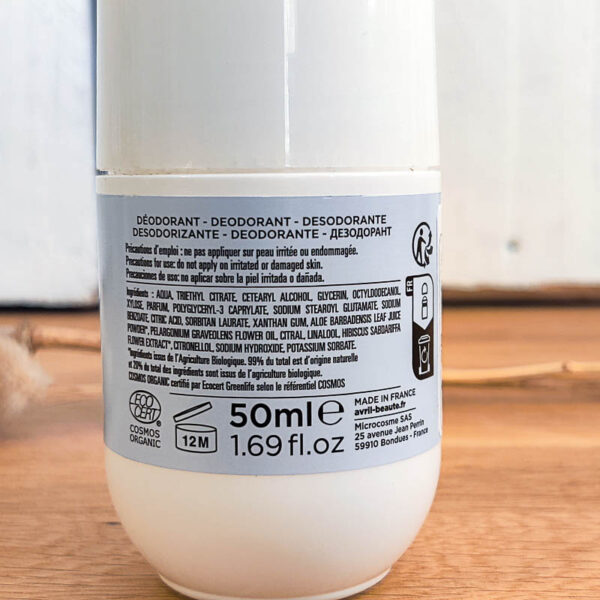 Déodorant bille 50 ml Avril b
