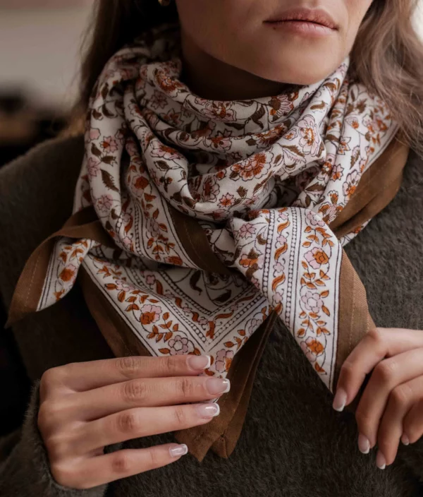 Grand foulard Bindi Atelier Edel Ambre Bindi Atelier