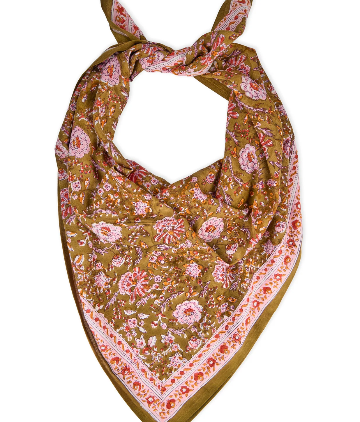 Grand foulard Bindi Atelier Kiala Biscuit Bindi Atelier c