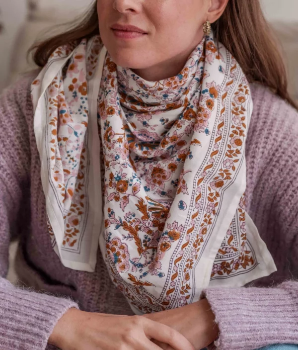 Grand foulard Bindi Atelier Kiala Bloom Bindi Atelier