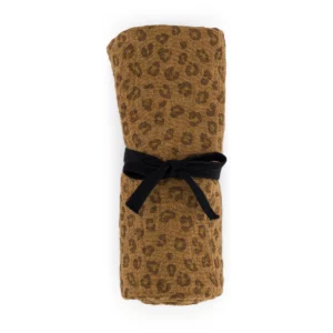 Lange Bianca L Mini leopard cumin Rose in April
