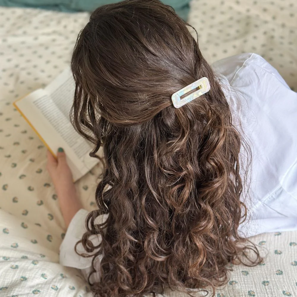 Lot de 2 Barrettes Nacre Bachca b