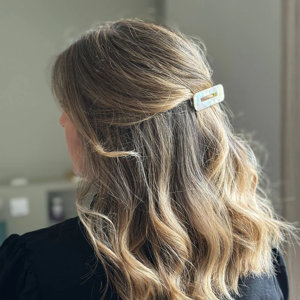 Lot de 2 Barrettes Nacre Bachca c